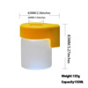 Cookies light -emitting transparent storage tank LED transparent matte sealing pharmaceutical box storage tank LED jar