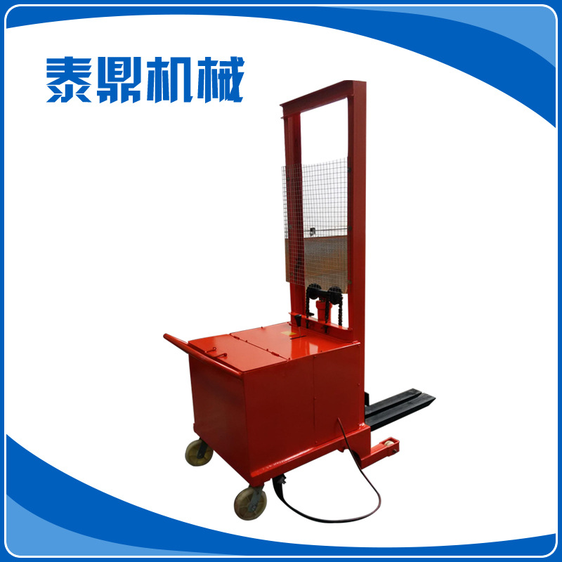 厂家直销半电动配重式液压叉车 3吨配重式升降叉车  液压堆高车