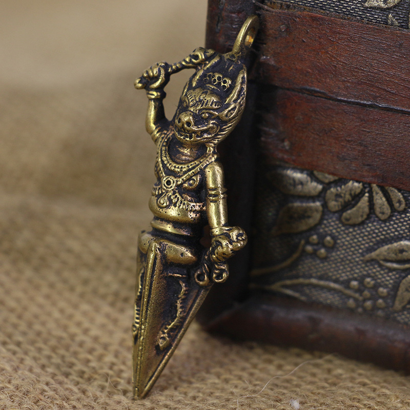 Yamantaka Vajra Pendant Nepal manual Pendant wholesale Copper Gilt Peter Jackson's King Kong