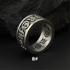 Retro fashionable ring stainless steel suitable for men and women, wholesale