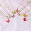 Brand glossy crystal, necklace, chain for key bag , internet celebrity
