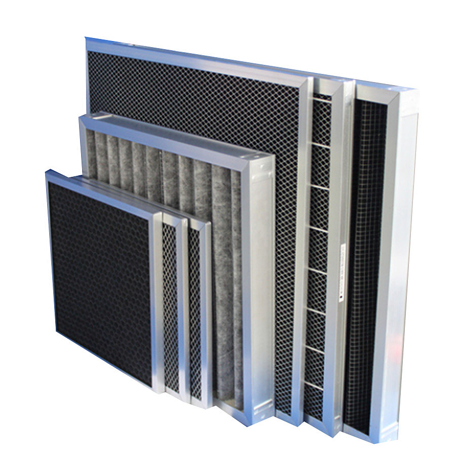 折叠活性炭过滤器除臭活性炭纤维初效空气过滤网JT过滤棉超滤