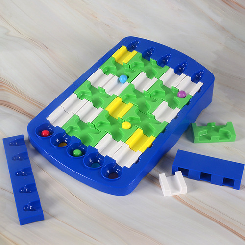 Cross-border children's logic maze puzzle finding route game toy Puzzle DIY kindergarten level toy