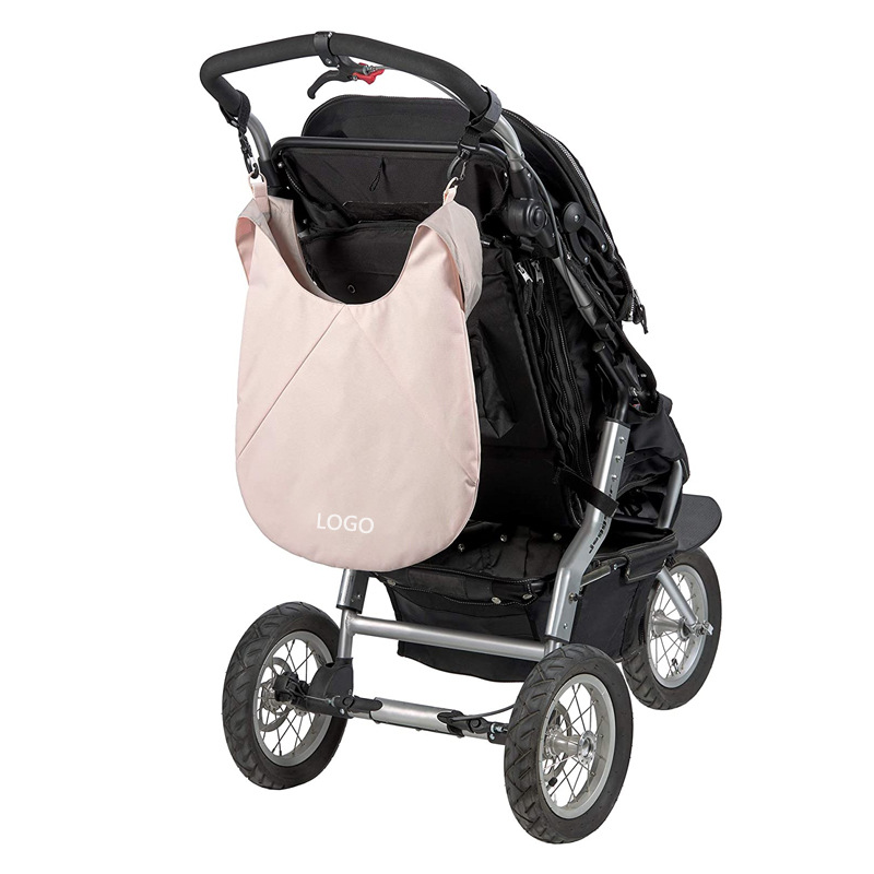 批发百搭斜挎包女大容量妈咪单肩包买菜购物袋防水婴儿车可挂