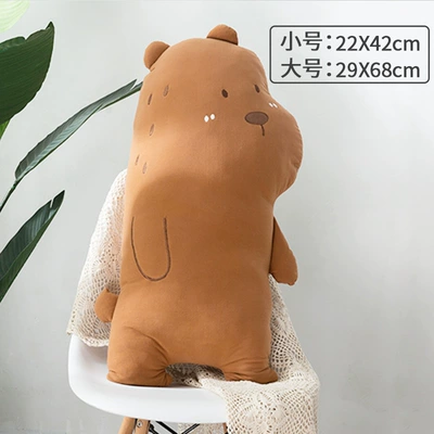 Oyuncaq yastıqlar — cushion nap lying pillow - bear-small-size-see-specifications-and-color-chart