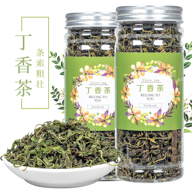 谯臻 丁香茶 60g瓶装长白山原产地丁香叶养胃花草茶茶叶 一件代发