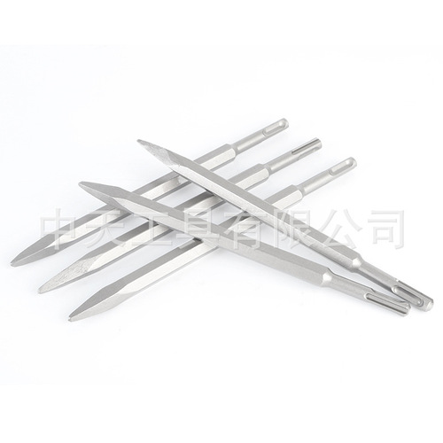 Zhongtian Tools Electric Pickaxe Chisel Electric Pickaxe Long Hexagonal Chisel Concrete Wall Excavation Large Quantity Advantage