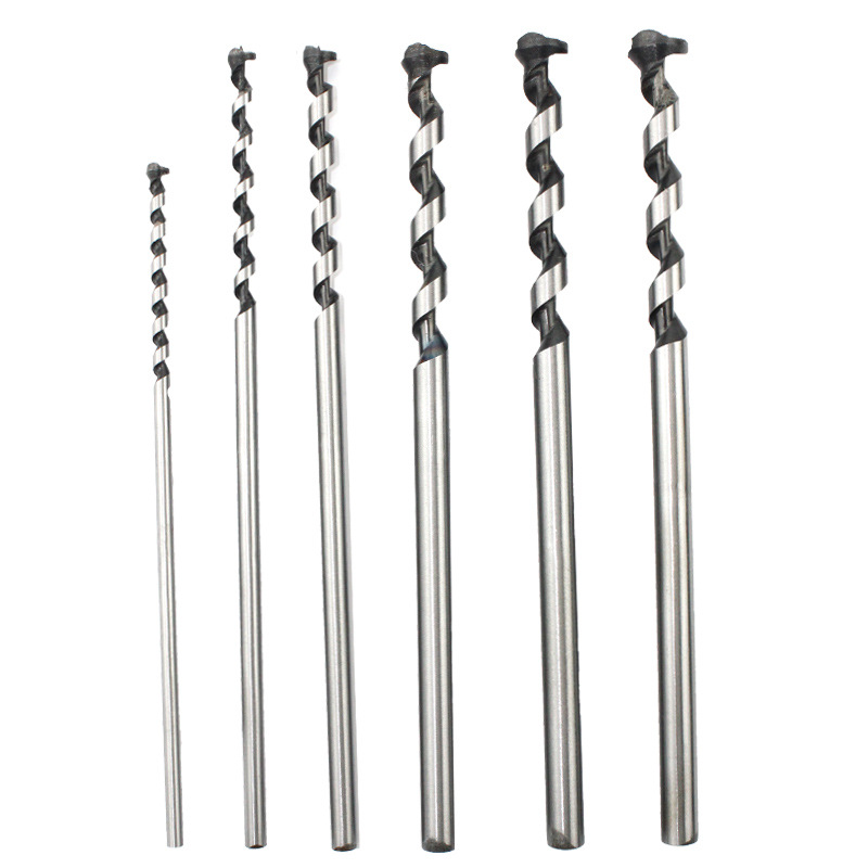 4 piezas de carpintería agujero cuadrado taladro desbloqueo agujero de perforación cuadrado Tenon taladro agujero cuadrado taladro de perforación núcleo