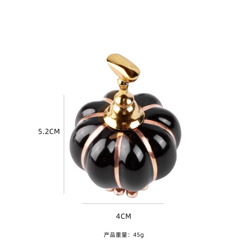 Nuevas herramientas de uñas de cerámica pieza de uñas de calabaza práctica de uñas japonesa pieza de uñas titular de uñas soporte de exhibición de trabajo de uñas
