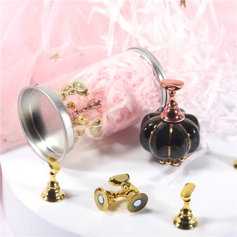 Nuevas herramientas de uñas de cerámica pieza de uñas de calabaza práctica de uñas japonesa pieza de uñas titular de uñas soporte de exhibición de trabajo de uñas