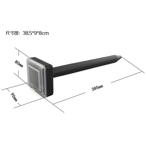 Amazon Cross-border Solar Ultrasonic Vibration Rat Repeller Snake Repeller Lawn Garden Garden Yard Rat Repeller Pests and Diseases
