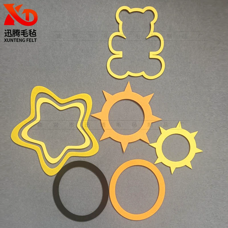 Цветная фоторамка в европейском и американском стиле Детское одеяло Milestone Реквизит для фотосъемки Креативная фетровая фоторамка Изображение