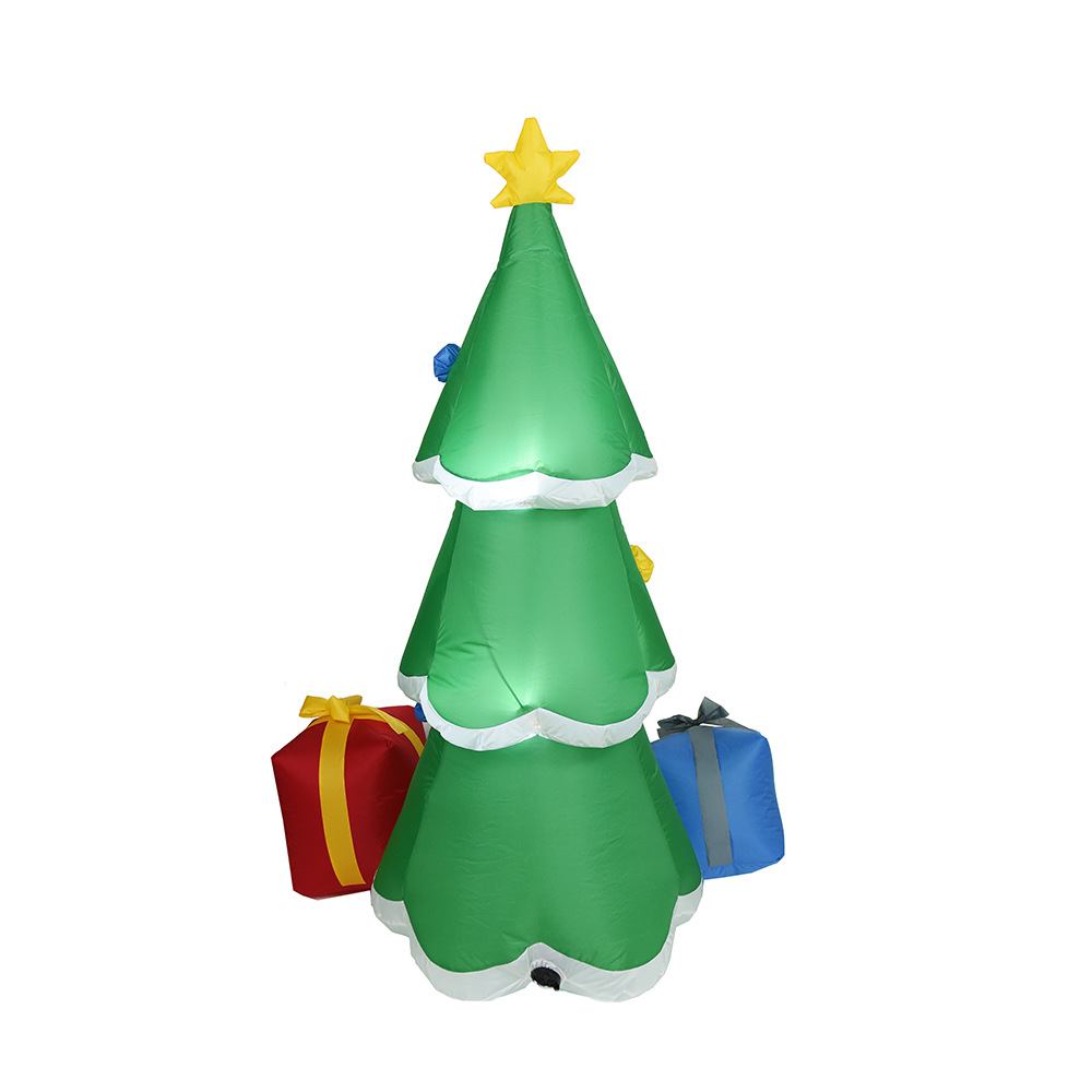 2020 Navidad transfronteriza molde inflable 1.8m árbol de Navidad modelo de iluminación LED decoración de patio