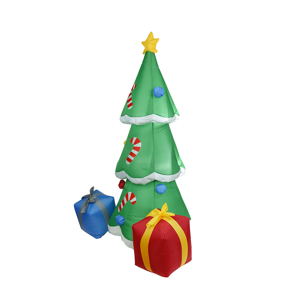 2020 Navidad transfronteriza molde inflable 1.8m árbol de Navidad modelo de iluminación LED decoración de patio