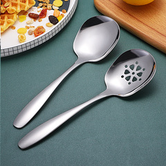 304 stainless steel public spoon buffet serving spoon multi-purpose soup spoon hotel supplies serving spoon