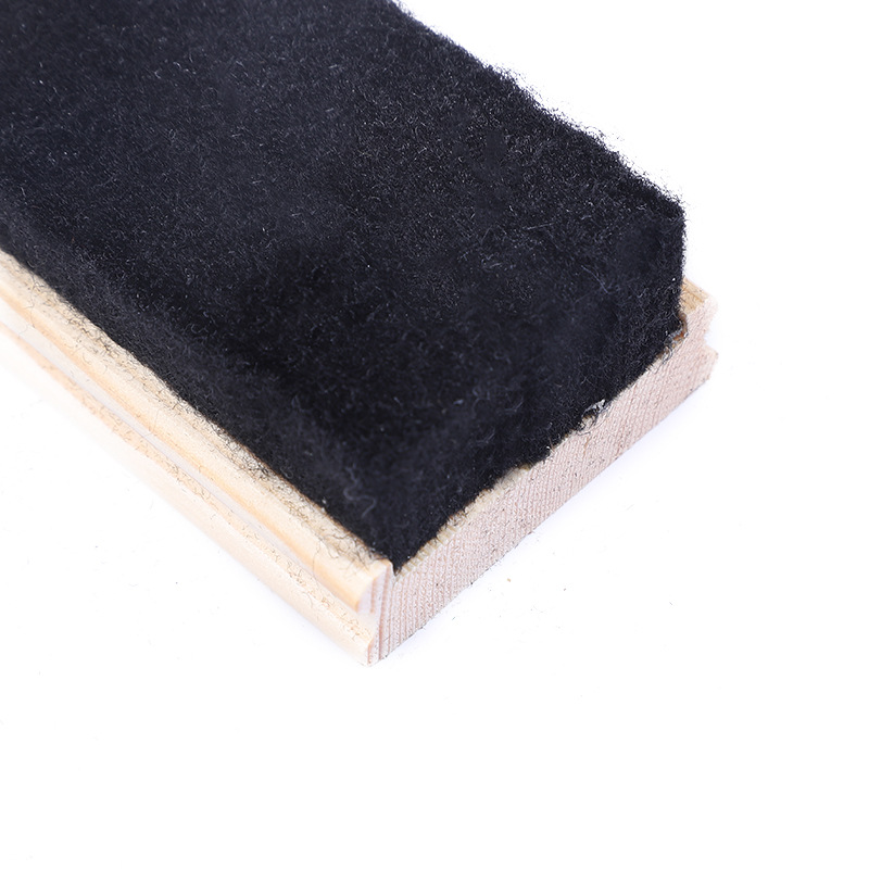 Venta de la fábrica de madera pizarra borrador pizarra de doble uso profesor enseñanza fácil de limpiar pizarra cepillo de fieltro de alta calidad 7810