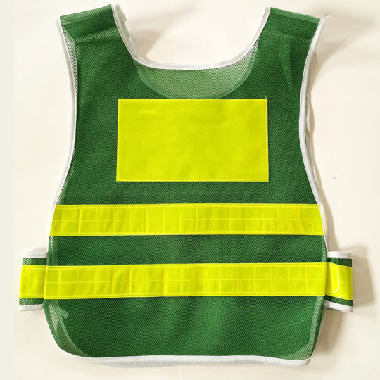 Velcro Reflective Vest Sanitation Vest Traffic Reflective Fish Scale Mesh Reflective Clothing Rescue Vest Reflective Clothing