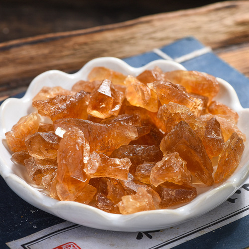 Yunnan Specialty Yellow Rock Sugar, White Rock Sugar Bulk Wholesale, Small Granules, Polycrystalline Yellow Rock Sugar, Aged Rock Sugar Manufacturer Wholesale