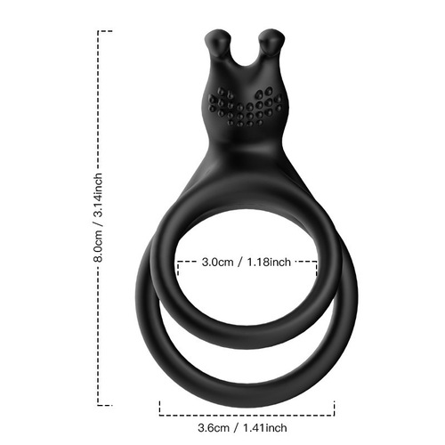 Rabbit Head Locking Ring, Delayed Male Use, Foreign Trade Cross-border Amazon New Product, Adult Sex Toy USK-C08