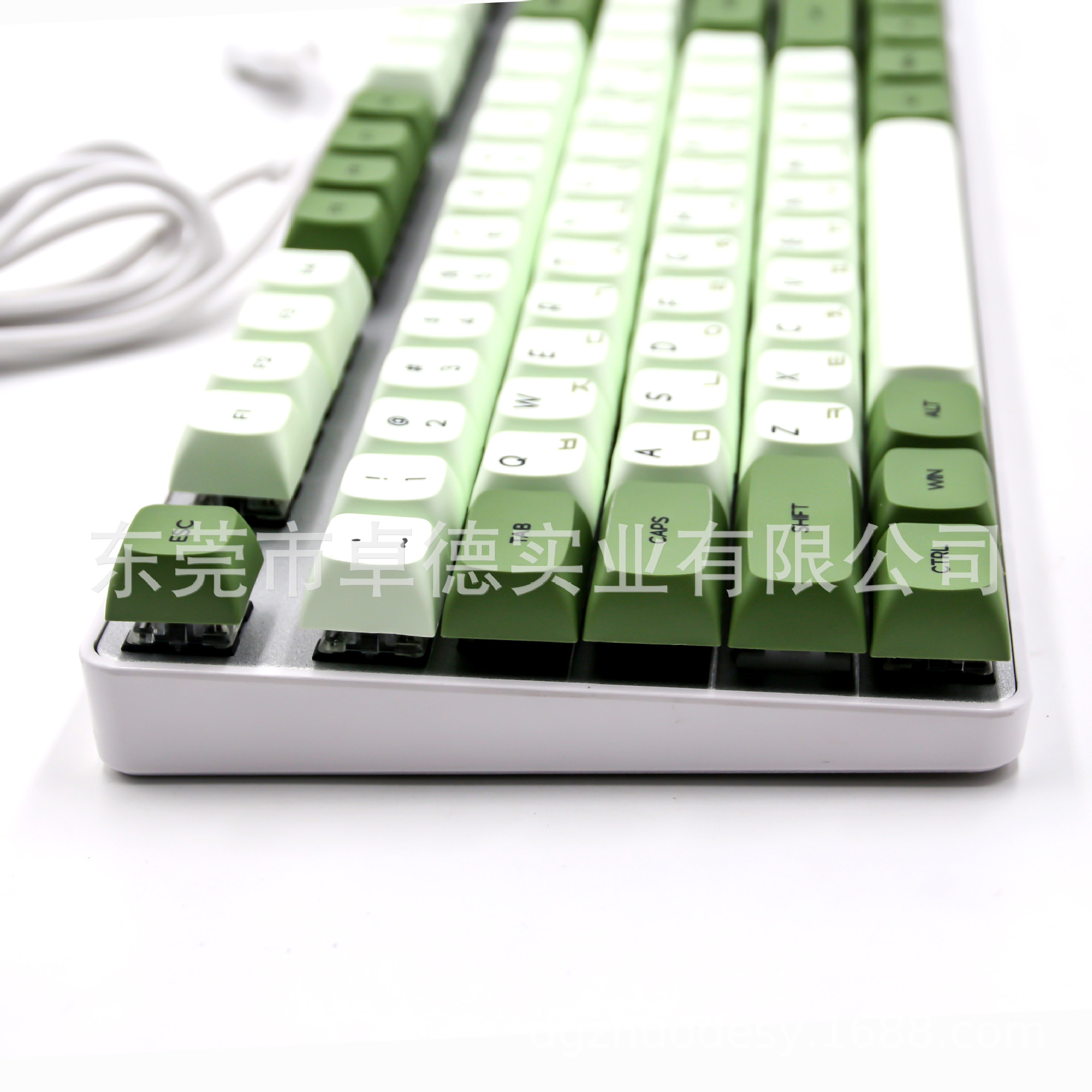 PBT sublimación keycap Teclado mecánico keycap traje original juego keycap 108 botón embalaje directo de fábrica