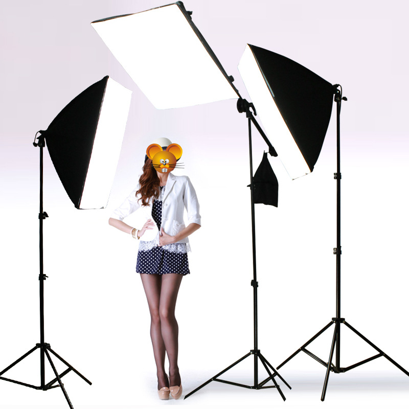 Photography equipment 50*70cm single light head soft light box four…