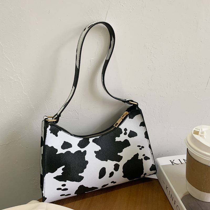 Bolso mujer leopardo axila rayas impreso nicho​ image 7