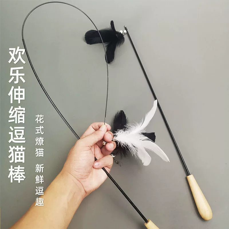 Игрушка для кошек забавная кошачья палочка перо сказочная палочка зубы шлифовальная палочка ведро кошка котенок мышь домашнее животное кошка поставки забавный кот