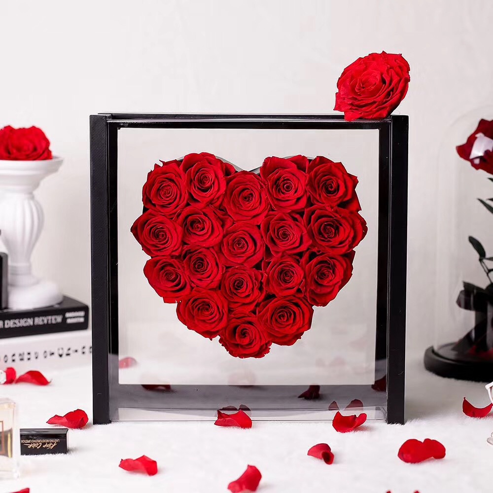 Black box + preserved flower