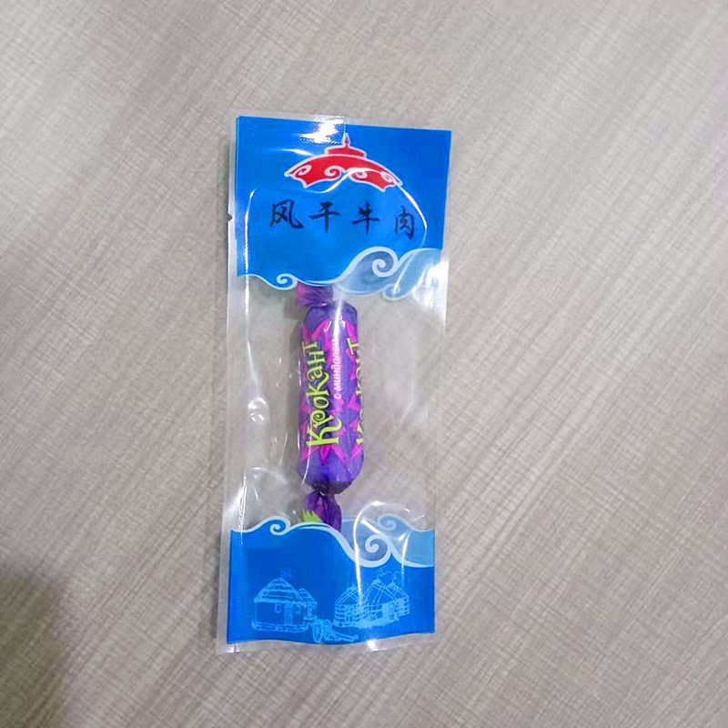 透明牛肉干独立小包装袋真空牛肉干包装袋 牛肉干包装袋现货供应