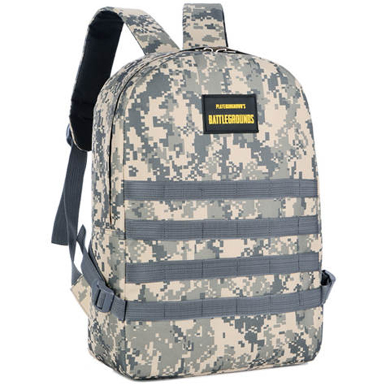 Chicken bag three-level backpack camouflage backpack large capacity schoolbag travel student bag children Men's bag one-piece delivery