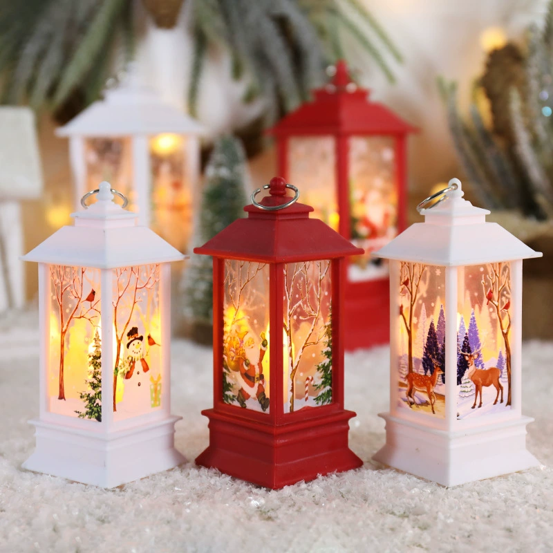 Christmas decorations, table lamp, night light for elderly, table nail decoration