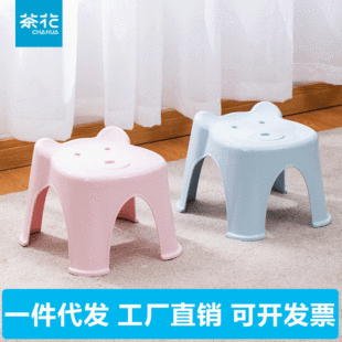 Camellia Factory Direct plastic children's low stool kindergarten cartoon animal cute creative stool in stock wholesale