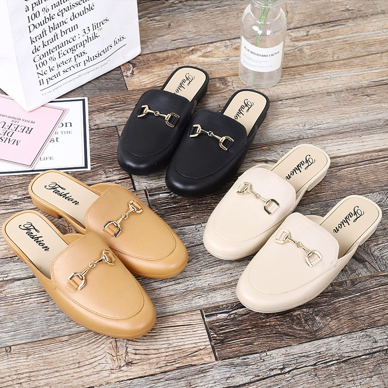 Тапочки женская корейская версия милой пары женских пещерных туфель птичье гнездо женщин слово пляж Баотоу холодные тапочки студентки внешней торговли