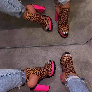 外贸新款年夏季新品时尚超高跟40-43防水台露趾女士凉鞋Sandals