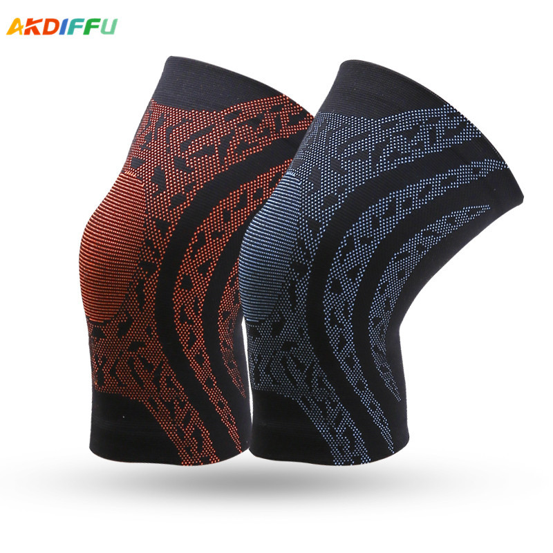 Montañismo transfronterizo de cuatro lados de nylon elástico de punto cálido rótula deportes de invierno equipo de protección al por mayor cálido absorbente de sudor