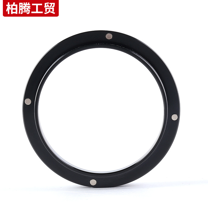 Máquina de café mango anillo de polvo de tela 58mm molinillo de café anillo de polvo de aluminio magnético 51 anillo de polvo anti-mosca