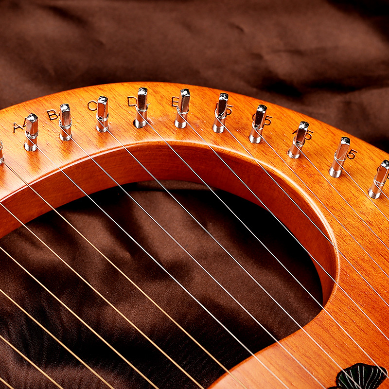 De una sola placa de 19 cuerdas lyre piano Lira en stock