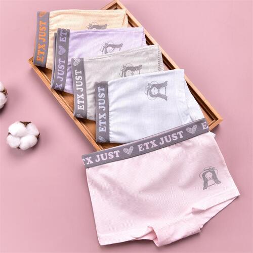 ETX JUST Girls Underwear Baby Cotton Class A Children's Boxer Briefs Middle School Students Leggings Manufacturer Wholesale