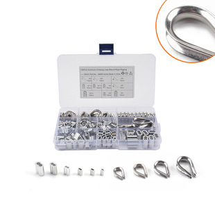 Stainless steel 304 wire rope ring chicken heart ring triangle ring with 8 aluminum set a generation of hair