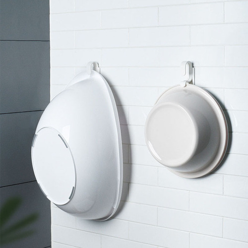 1578 punch-free basin hook, powerful double-layer basin storage rack, can hang multiple basin storage racks