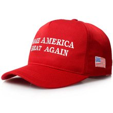 跨境帽子亞馬遜暢銷帽子廠家直銷高品質戶外鴨舌帽選舉帽