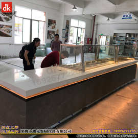 专业设计制作保温汤池自助餐台 布菲台图片 酒店自助餐厅改造设计