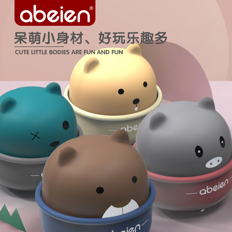 Prensa DE LOS NIÑOS taza deslizante mascota animal scooter juguete niños y niñas inercia coche Tire hacia atrás coche puesto suministro