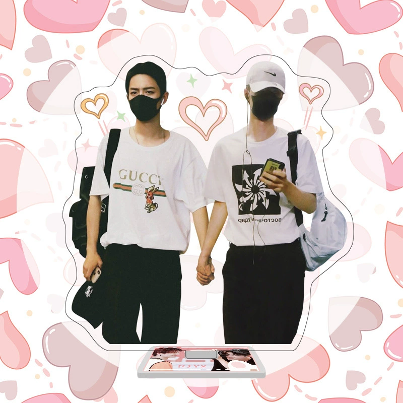 Боцжуань Иньсяо Даоли Да Ли Даоли Xiao zhan Wang Yibo окружающее двустороннее высококачественное акриловое ювелирное изделие подарок качели