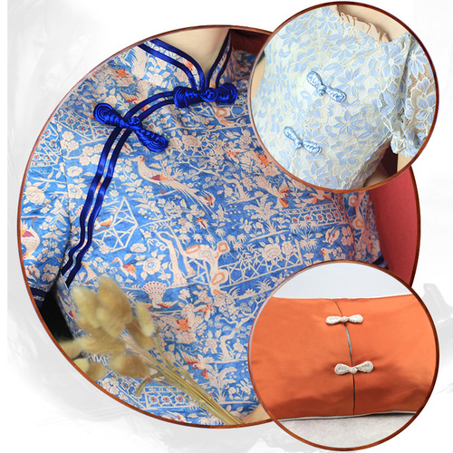 Pan buckle buttons retro decoration solid pipa handmade cheongsam buttons ethnic style Chinese top accessories wholesale for women