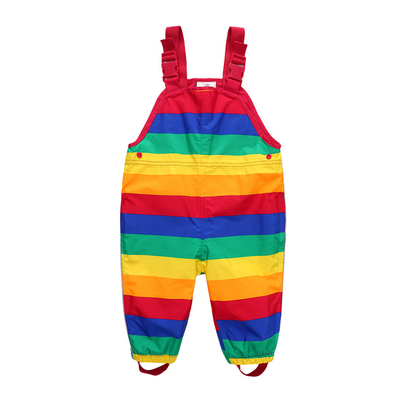 Factory Direct Sales In-Stock New Model Children's Outdoor Sports Sand Play and Water Wading Overalls Rain Pants Children's Hiking Pants Long Pants