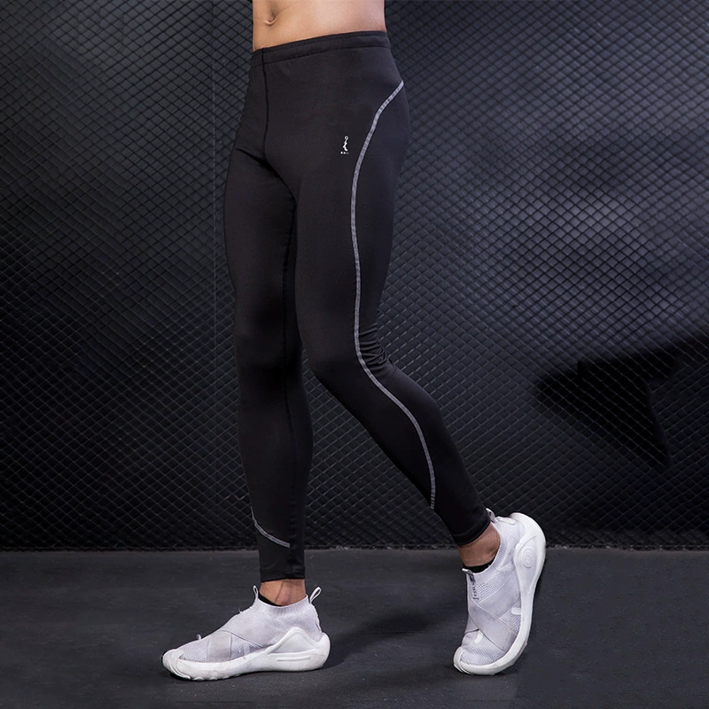 Overall for gym for training, quick dry breathable elastic leggings, trousers, for running, tight
