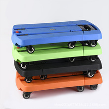 乌龟车家用平板车拉货车便携手推车搬运车小推车小拉车承重折叠