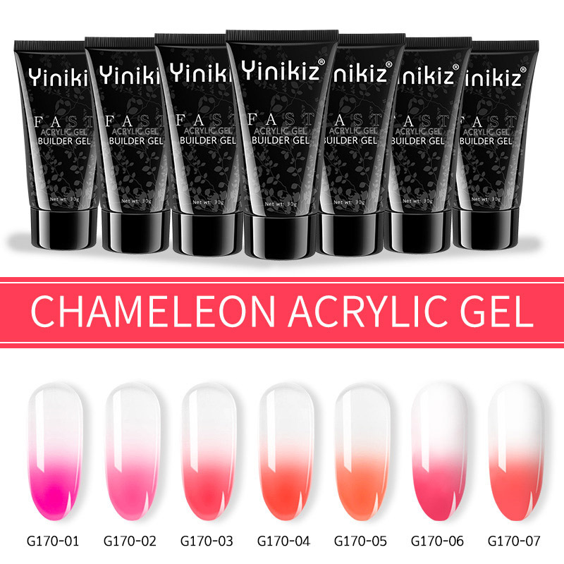 Paperless nail phototherapy nail polish gel temperature discoloration crystal extension cream UV phototherapy gel 30g a generation of hair