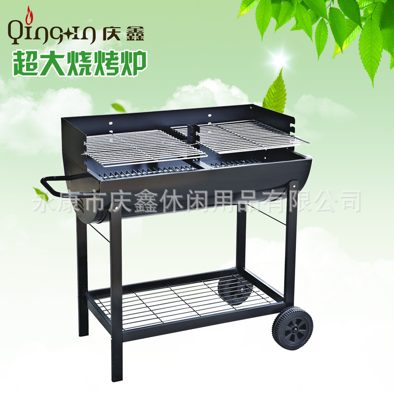Venta directa de fábrica de gran tamaño barbacoa parrilla camping ocio fiesta barbacoa parrilla al aire libre gran barbacoa parrilla